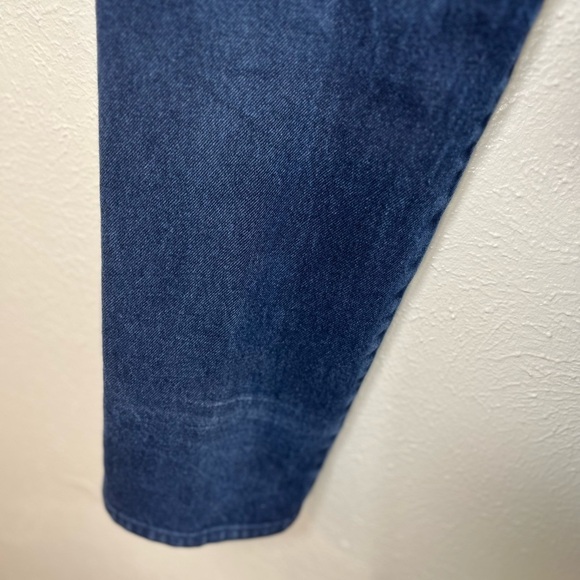 Vintage Roughrider ultra high rise dark blue denim mom jeans - Picture 9 of 13